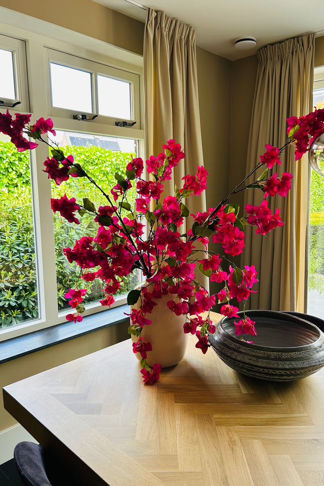 Vaas mat beige M | The FlowerField