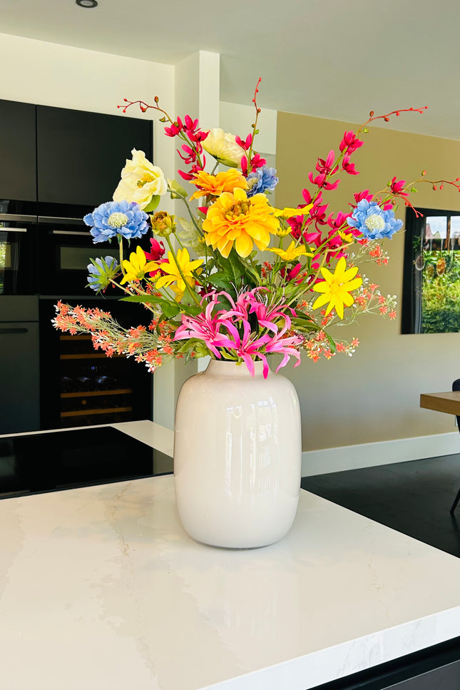 Vaas wit S | The FlowerField