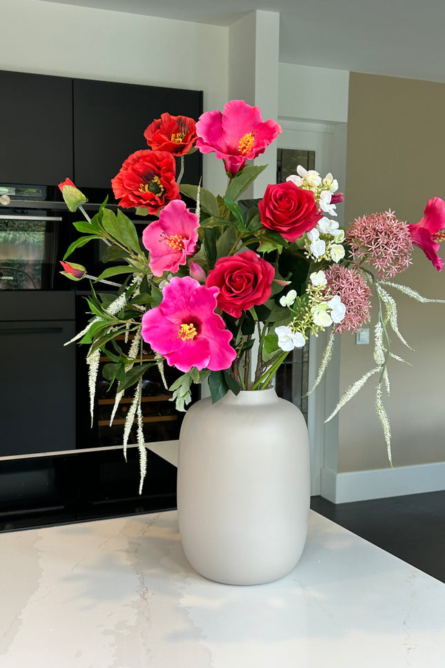 Vaas mat beige S | The FlowerField