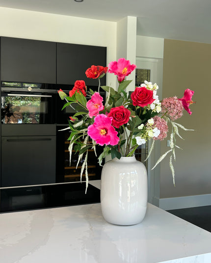 Vaas wit S | The FlowerField
