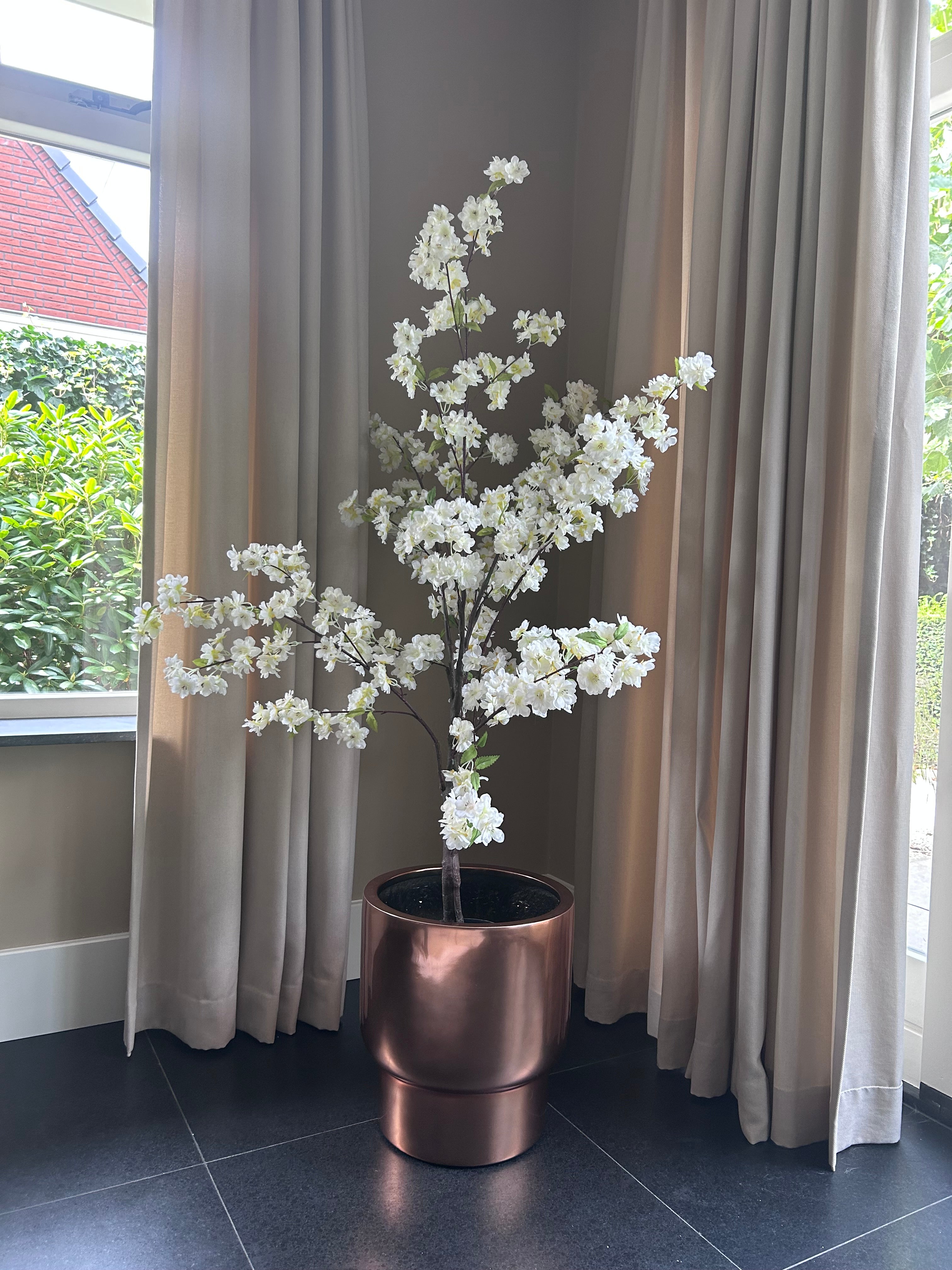 Kersenbloesem kunstboom | Wit
